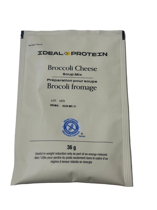 IDEAL PROTEIN BROCCOLI CHEESE SOUP MIX - 1 BAG
