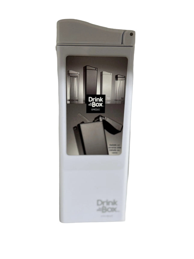 DRINK IN THE BOX COLOR WHITE  12oz/ 355ml