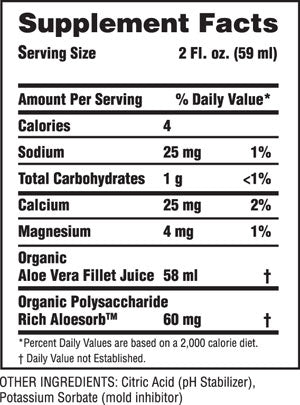 LILY OF THE DESERT ALOE VERA JUICE INNER FILLET 473ml