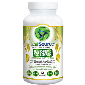 LEAF SOURCE HUMIC FULVIC ACID COMPLEX 120caps