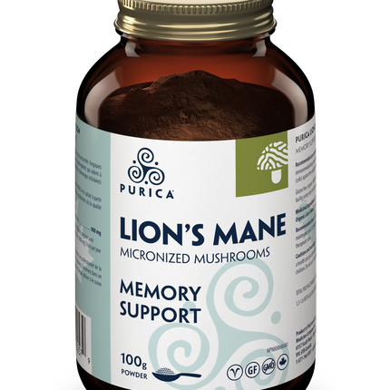 PURICA LION'S MANE MEMORY SUPPORT 100g