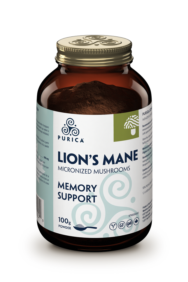 PURICA LION'S MANE MEMORY SUPPORT 100g