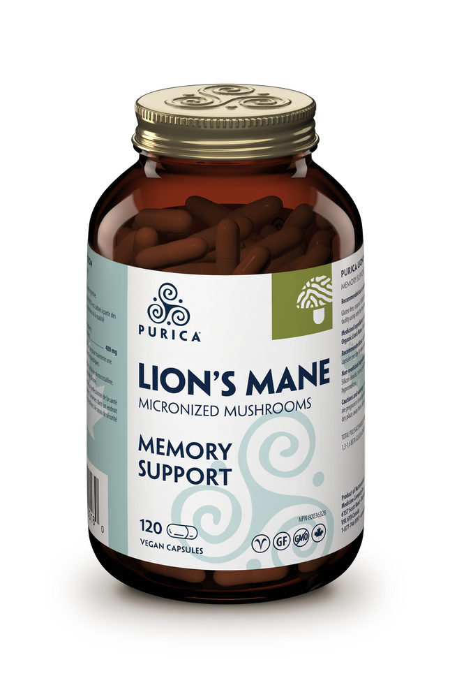 PURICA 獅鬃菇記憶力增強膠囊 120粒