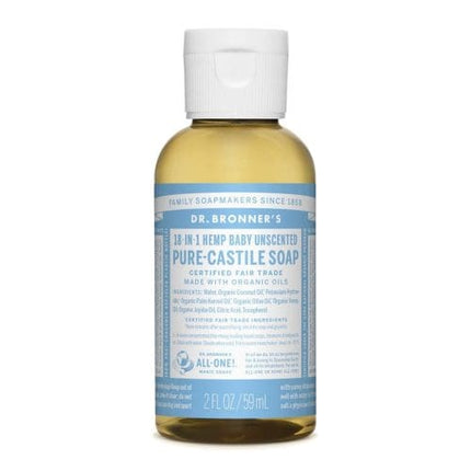 DR. BRONNERS BABY UNSCENTED SOAP 59ml