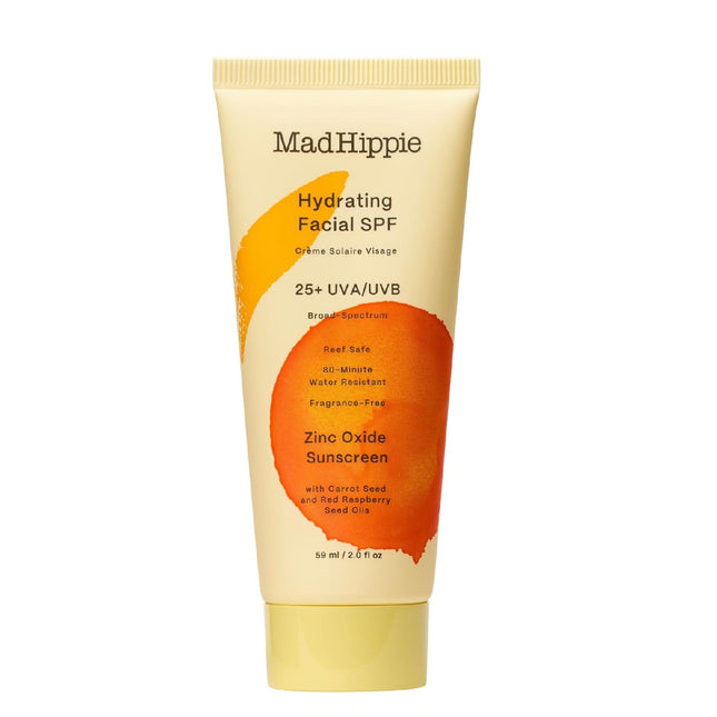 MAD HIPPIE HYDRATING FACIAL SPF 25+ ZINC OXIDE SUNSCREEN 59ML