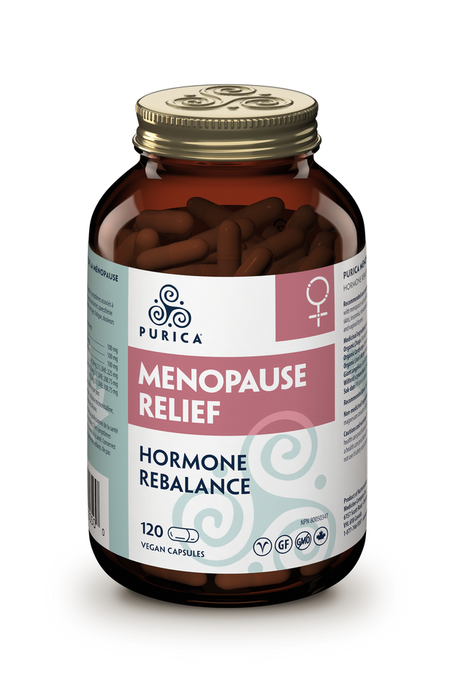 PURICA MENOPAUSE RELIEF HORMONE REBALANCE 120vcaps