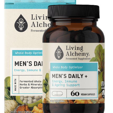 LIVING ALCHEMY WHOLE BODY OPTIMIZER MEN’S DAILY+ 60caps