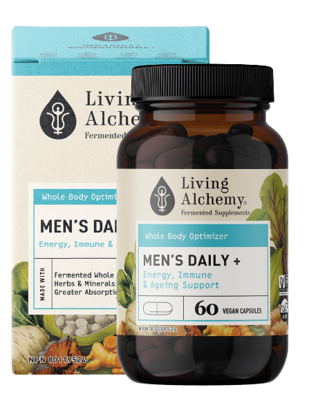 LIVING ALCHEMY WHOLE BODY OPTIMIZER MEN’S DAILY+ 60caps