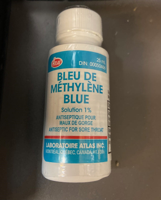 METHYLENE BLUE 1% ORAL/TOPICAL SOLUTION 25ML