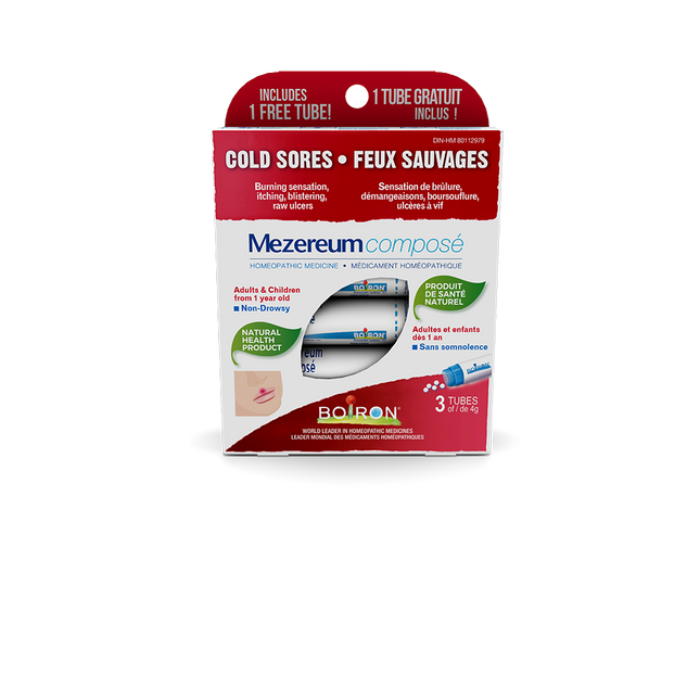 BOIRON MEZEREUM COMPOSE PACK (4g X 3 tubes)
