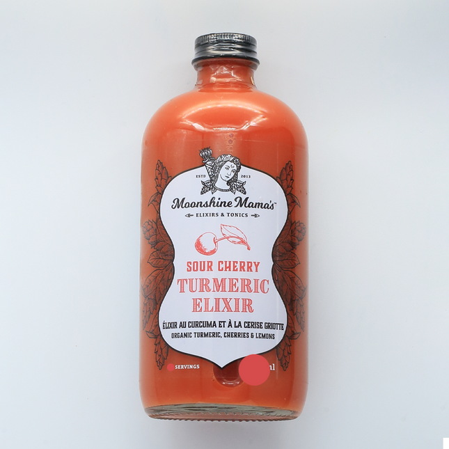 MOONSHINE MAMA'S TURMERIC ELIXIR SOUR CHERRY 60ml