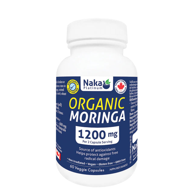 NAKA PLATINUM ORGANIC MORINGA 1200MG 60VCAP
