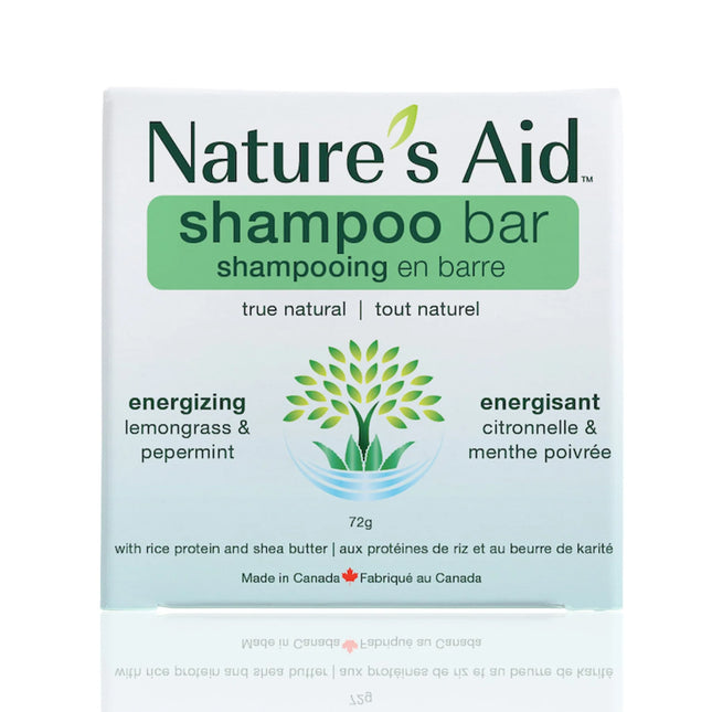 NATURE'S AID 活力洗发香波棒柠檬草/薄荷