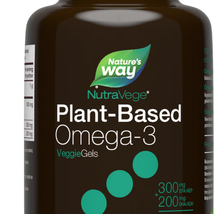 NATURE'S WAY NUTRAVEGE OMEGA-3 PLANT 30sg