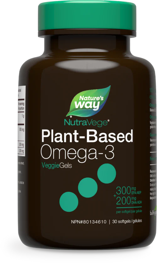 NATURE'S WAY NUTRAVEGE OMEGA-3 PLANT 30sg
