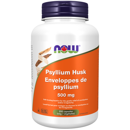 NOW PSYLLIUM HUSK 500mg 200vcap