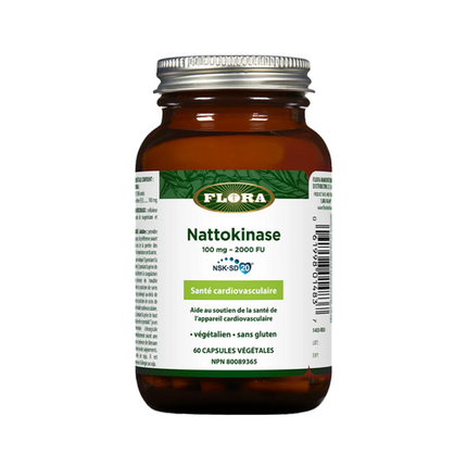 FLORA NATTOKINASE 100mg 60caps