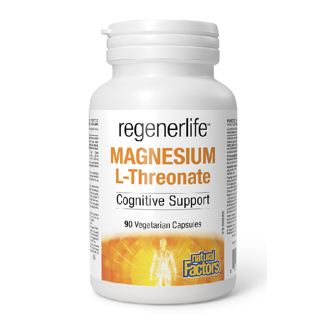 NATURAL FACTORS REGENERLIFE MAGNESIUM L-THREONATE 90cap