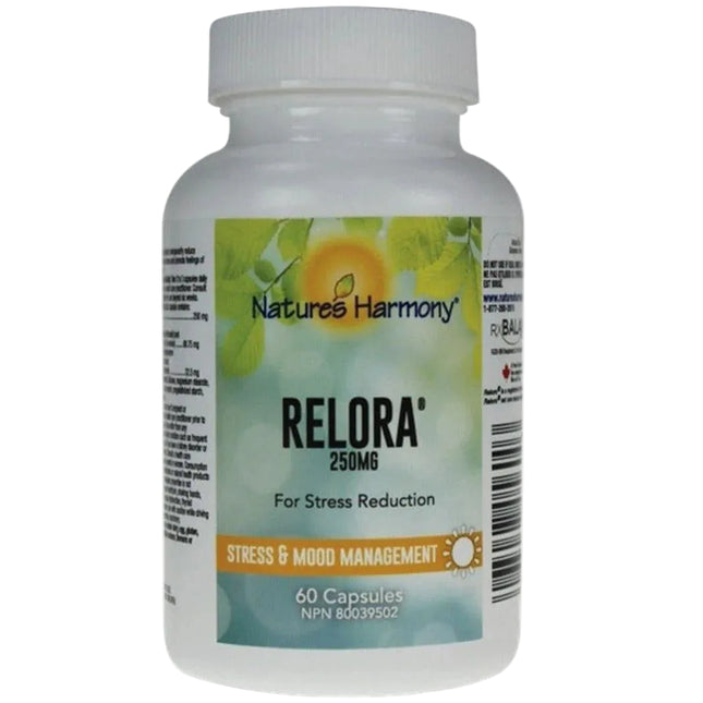 NATURES HARMONY RELORA STRESS 250mg 60caps