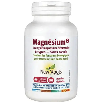 NEW ROOTS MAGNESIUM 8 105MG 90VCAP