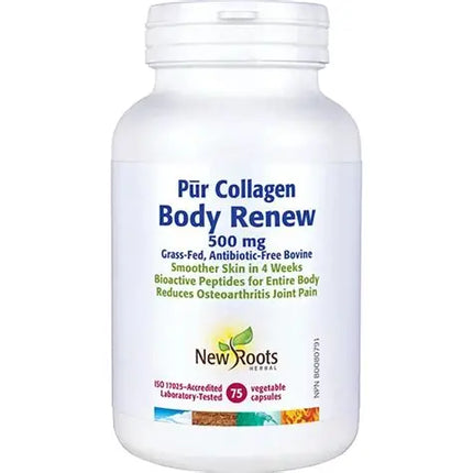 NEW ROOTS PUR COLLAGEN BODY RENEW 500 MG 75VCAPS