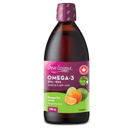 SEA-LICIOUS OMEGA-3 EPA+DHA TANGERINE LIMEN 250ml