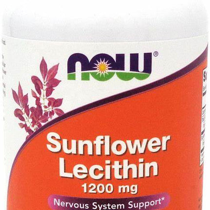 NOW SUNFLOWER LECITHIN 1200mg 100sg