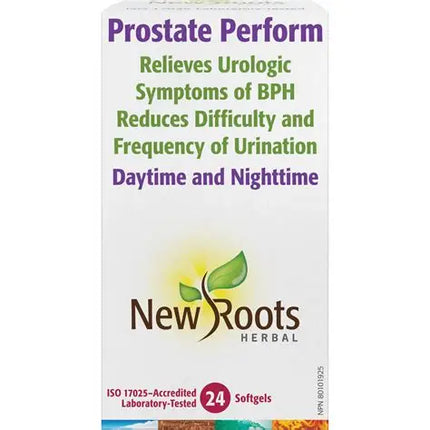 NEW ROOTS PROSTATE PERFORM 24sgels