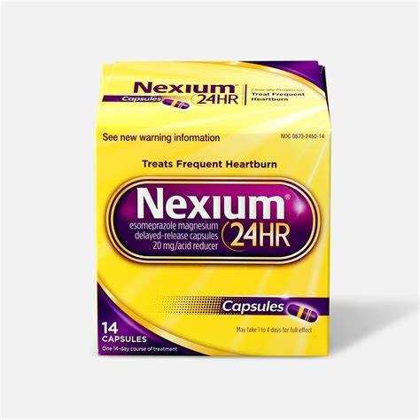 NEXIUM 24HR CAPS 20MG 14caps
