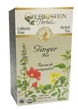 CELEBRATION HERBALS TEA GINGER LOOSEPACK ORGANIC