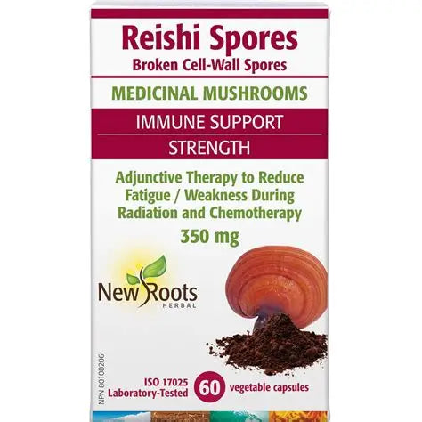 NEW ROOTS REISHI SPORES 60caps