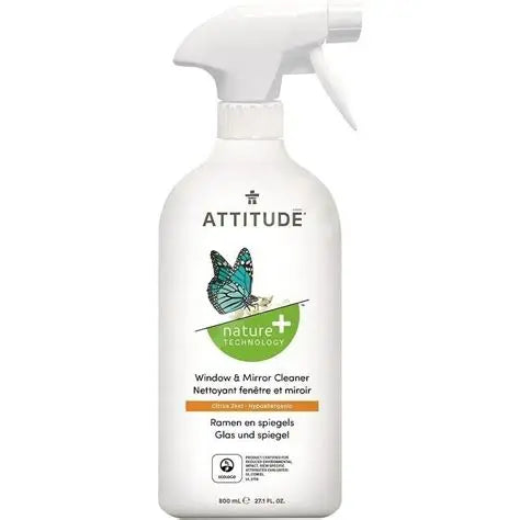 ATTITUDE WINDOW & MIRROR CLEANER 800ml