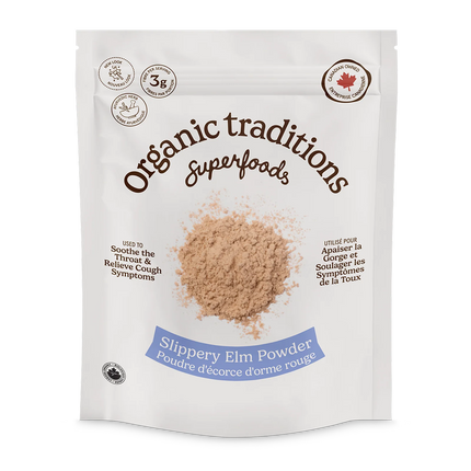 ORGANIC TRADITIONS SUPERFOODS SLYPPERY ELM POWDER 200G