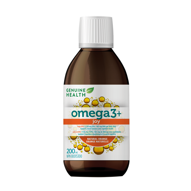 GENUINE HEALTH OMEGA3+ JOY ORANGE 200ml