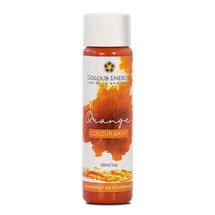 COLOUR ENERGY COLOUR BATH - ORANGE 30ml