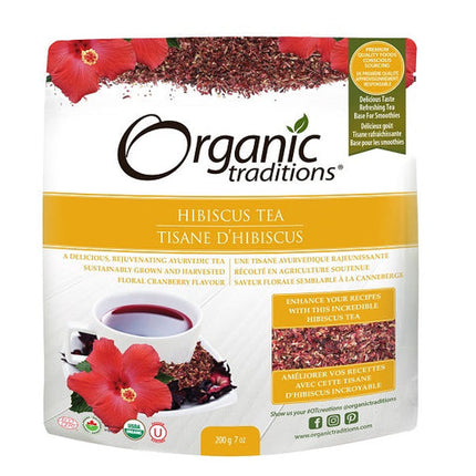 ORGANIC TRADITIONS HIBISCUS TEA 200g