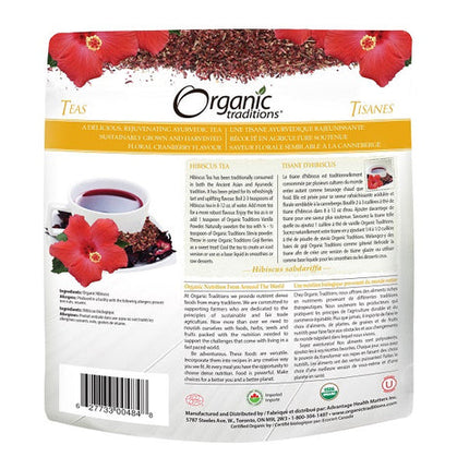 ORGANIC TRADITIONS HIBISCUS TEA 200g