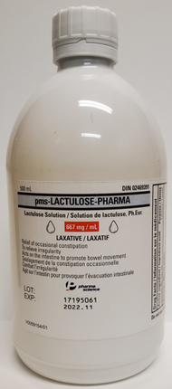 PHARMASCIENCE LACTULOSE 667MG/ML 500ML