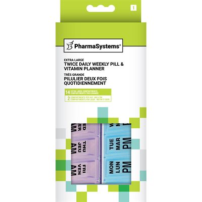 每日兩次服藥計畫表 XL PS280