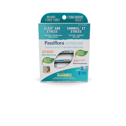 BOIRON PASSIFLORA COMPOSE PACK (4g X 3 TUBES)