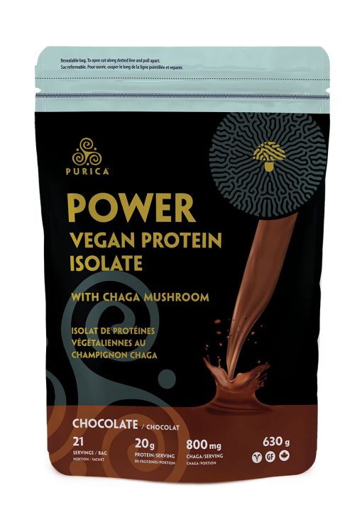 PURICA VEGAN PROTEIN CHOCOLATE WITH LION'S MANE 630g
