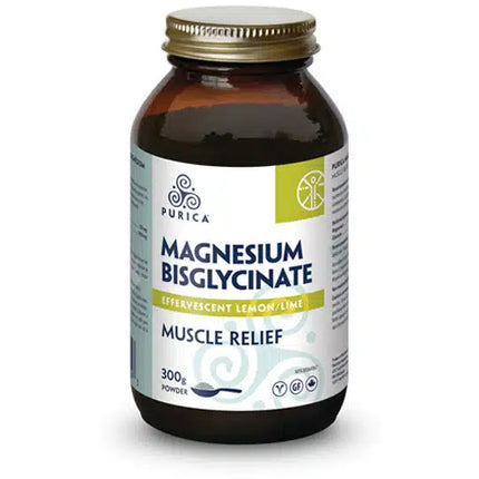 PURICA EFFERVESCENT MAGNESIUM GLYCINE LEMON LIME 150g