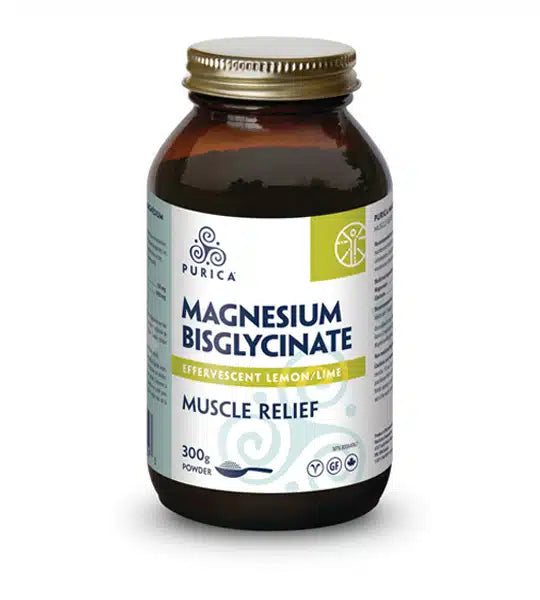 PURICA EFFERVESCENT MAGNESIUM GLYCINE LEMON LIME 150g