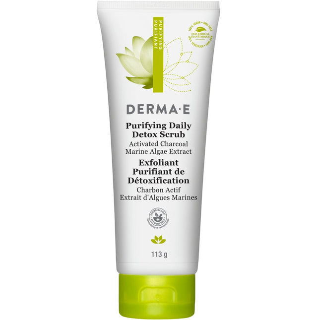 DERMA E PURIFYING DAILY DETOX SCRUB 113ML