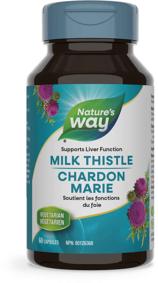 NATURE'S WAY MILK THISTLE 60vcaps
