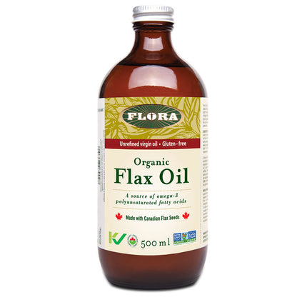 FLORA ORGANIC FLAX OIL 500ml (F)
