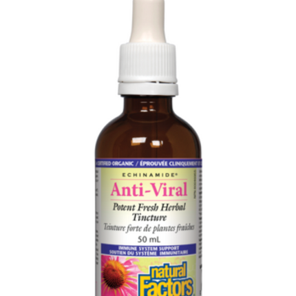 NATURAL FACTORS 紫锥菊抗病毒强效新鲜草本紫锥花酊剂 50ml
