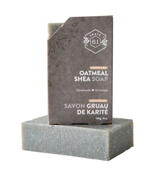 CRATE 61 OATMEAL SHEA BAR SOAP 110 G