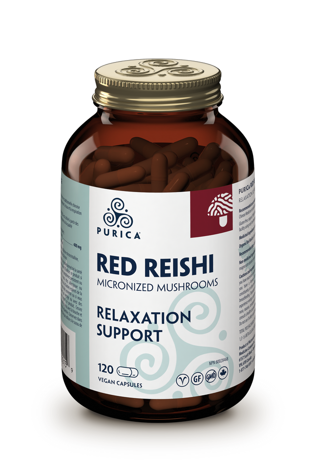 PURICA 紅靈芝舒緩放鬆膠囊 120粒