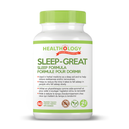 HEALTHOLOGY SLEEP GREAT SLEEP FORMULA 60vcaps